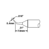 Metcal STTC-026/STTC-126/STTC-826 soldering iron tip