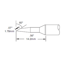 Metcal SSC-647A/SSC-747A soldering iron tip