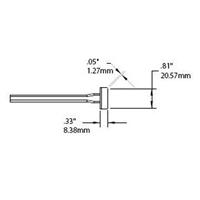 Metcal TATC-604 soldering iron tip