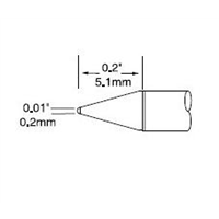 Metcal UFTC-7CN02 soldering iron tip