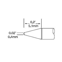 Metcal UFTC-7CN04 soldering iron tip