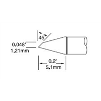 Metcal UFTC-7DRH412 soldering iron tip