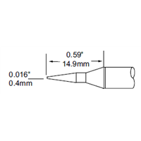 METCAL SFP-CNL04 cone-shaped soldering iron tip